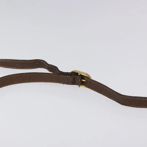 GUCCI GG Supreme Web Sherry Line Bag PVC Beige Gold 89 02 032 Auth - Picture 5 of 16